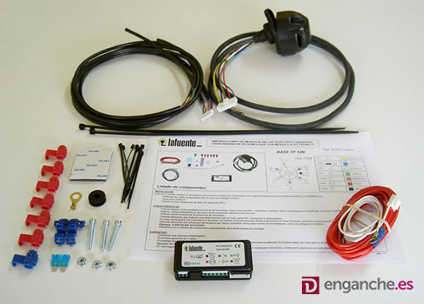 KIT ELECTRÓNICO 7P para MAZDA   2 Turismo de 11-2014 a 2021-